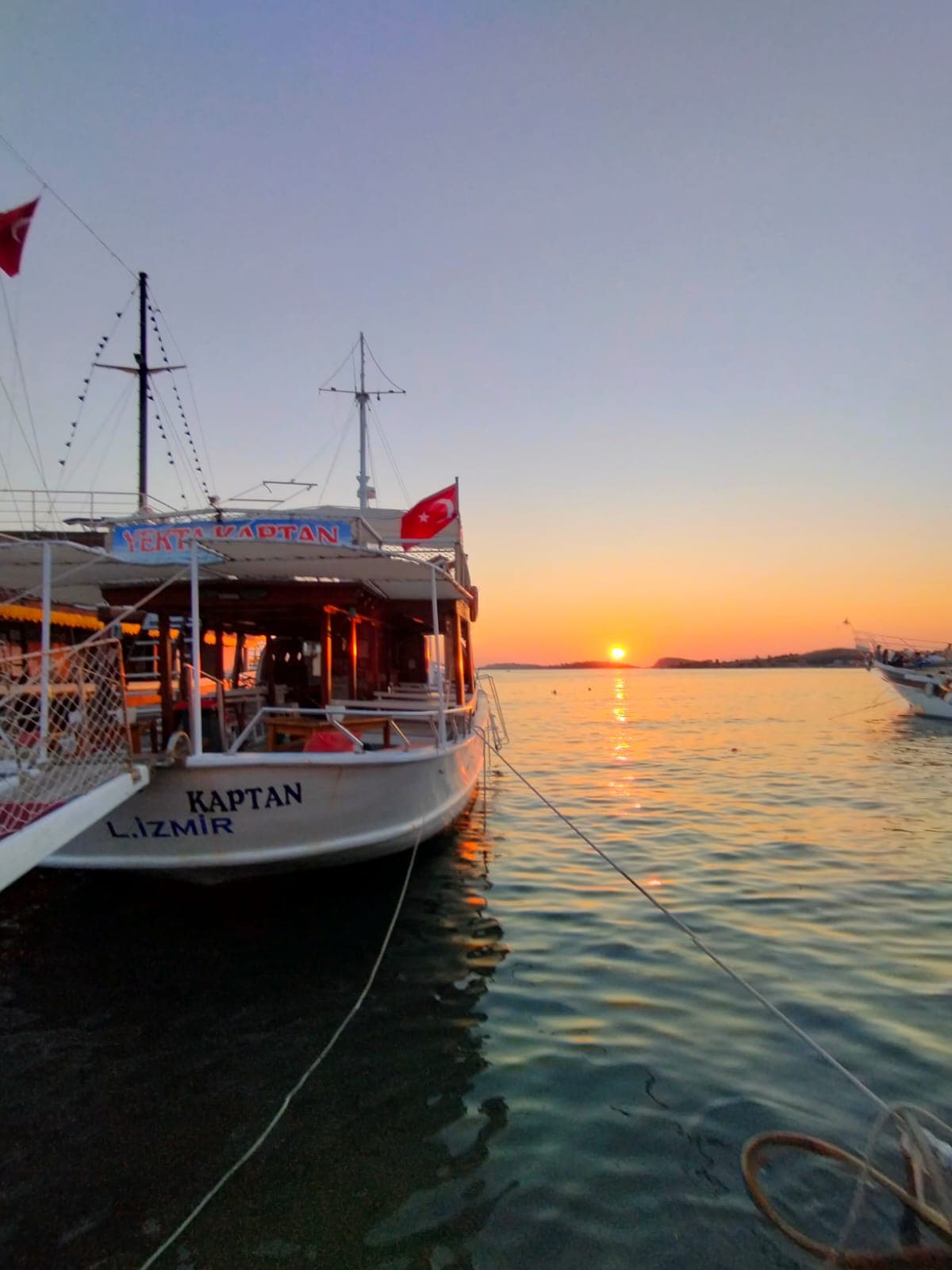 Gün batımı dönüşü